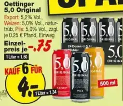 Repo Markt Oettinger 5,0 Original Angebot