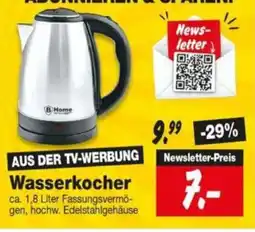 Repo Markt B Home Wasserkocher Angebot
