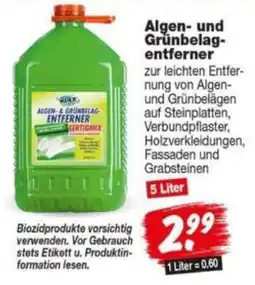 Repo Markt ALGEN- & GRÜNBELEG-ENTFERNER CERTIGMIX Angebot