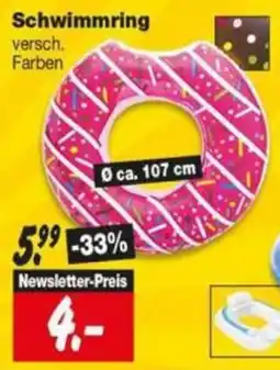 Repo Markt Schwimmring Angebot