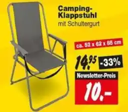 Repo Markt Camping-Klappstuhl mit Schultergurt Angebot