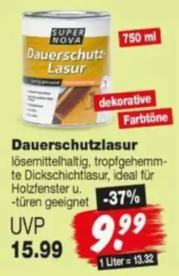 Repo Markt SUPER NOVA Dauerschutz-Lasur Angebot