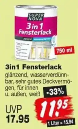 Repo Markt SUPER NOVA 3in1 Fensterlack Angebot