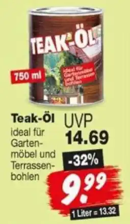 Repo Markt Teak-Öl Angebot