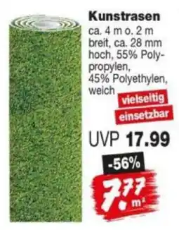 Repo Markt Kunstrasen Angebot