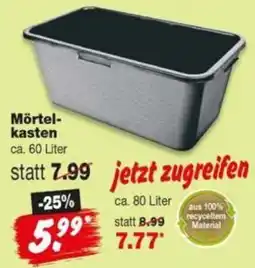 Repo Markt Mörtelkasten Angebot