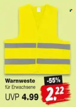 Repo Markt Warnweste für Erwachsene Angebot