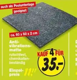 Repo Markt Anti-vibrations-matte Angebot