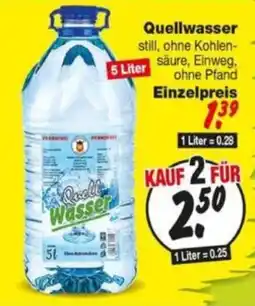 Repo Markt Quell Wasser Angebot