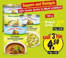 Repo Markt Landhaus Brammer Ochsen-schwanzsuppe Angebot