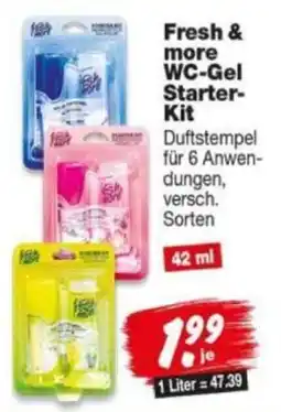 Repo Markt Fresh & more WC-Gel Starter-Kit Angebot