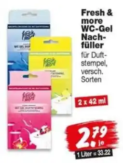 Repo Markt Fresh & more WC-Gel Nachfüller Angebot