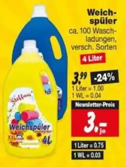 Repo Markt Steffani Weichspüler Angebot