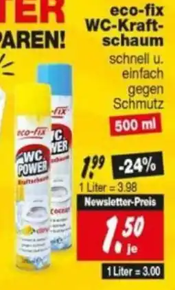 Repo Markt eco-fix WC-Kraftschaum Angebot