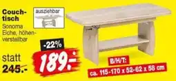Repo Markt Couchtisch Sonoma Angebot