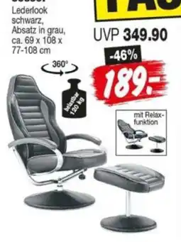Repo Markt Sessel Lederlook Angebot
