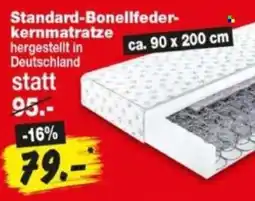 Repo Markt Standard-Bonellfederkernmatratze Angebot