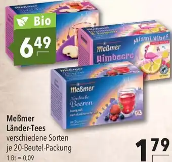 CITTI Markt Meßmer Länder Tees Angebot