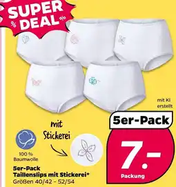 Netto Taillenslips mit stickerei Angebot