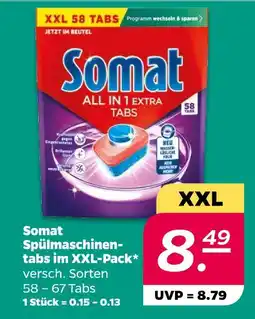 Netto Somat spülmaschinentabs im xxl-pack Angebot