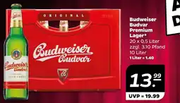Netto Budweiser budvar premium lager Angebot