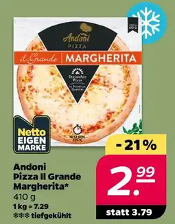 Netto Andoni pizza ii grande margherita Angebot