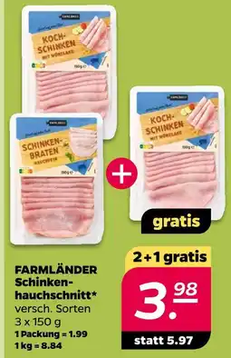 Netto Farmländer schinkenhauchschnitt Angebot