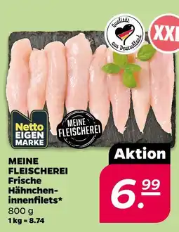 Netto Meine fleischerei frische hähncheninnenfilets Angebot