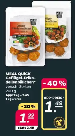 Netto Meal quick geflügel-frikadellenbällchen Angebot
