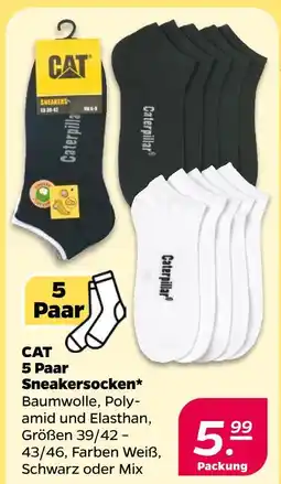 Netto Cat sneakersocken Angebot