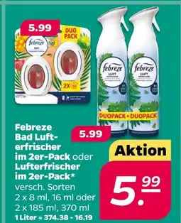 Netto Febreze bad lufterfrischer oder lufterfrischer im 2er-pack Angebot