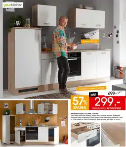 Zurbrüggen Küchenblock Andy 270 OHNE E-Geräte Angebot
