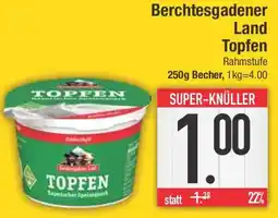 E-Center Berchtesgadener Land Topfen Angebot