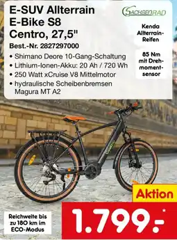 Netto Marken-Discount E-SUV Allterrain E-Bike S8 Centro, 27,5" Angebot