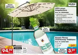 Netto Marken-Discount Swing LED Luxus-Ampelschirm Angebot