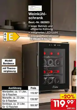 Netto Marken-Discount Weinkühlschrank TroniTechnik Angebot