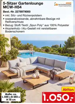 Netto Marken-Discount 5-Sitzer Gartenlounge MCW-H54 Angebot
