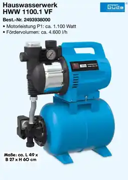 Netto Marken-Discount Hauswasserwerk HWW 1100.1 VF GÜDE Angebot