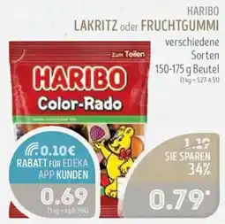 Edeka Struve HARIBO Color-Rado Angebot
