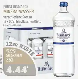 Edeka Struve Fürst Bismarck Mineralwasser Angebot