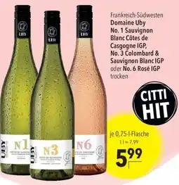 CITTI Markt Domaine Uby Angebot