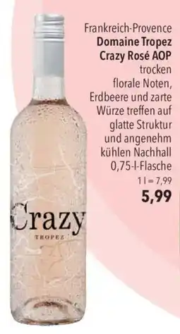 CITTI Markt Domaine Tropez Crazy Rosé AOP Angebot