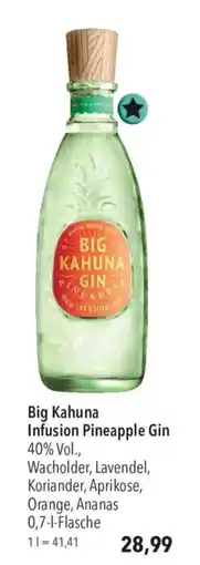 CITTI Markt Big Kahuna Infusion Pineapple Gin Angebot