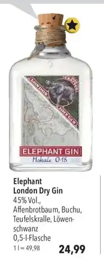 CITTI Markt Elephant London Dry Gin Angebot