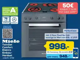 Euronics Berlet Miele TwinSet Comfort Elektro Einbau-Herdset Angebot
