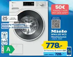Euronics Berlet Miele WWA 120 WCS Waschautomat Angebot