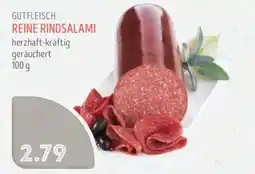 Edeka Struve GUTFLEISCH REINE RINDSALAMI Angebot