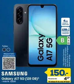 Euronics Berlet SAMSUNG Galaxy A17 5G Angebot