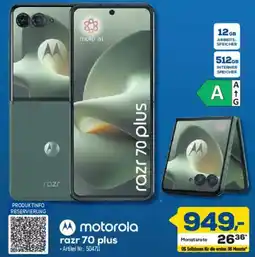 Euronics Berlet motorola razr 70 plus Angebot