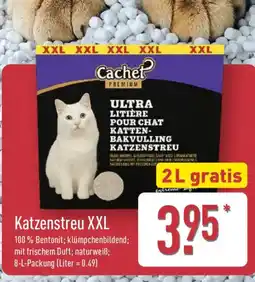 Aldi Nord Cachet Katzenstreu XXL Angebot